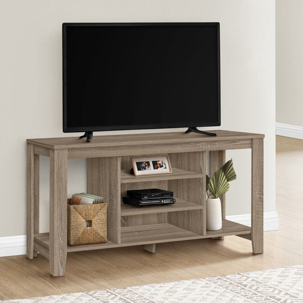 TV Stand, Console, Media Entertainment Center, Versatile Storage Shelves - Best Buy Furniture