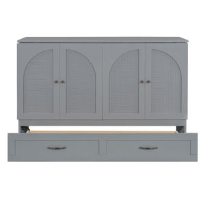 Murphy Bed With Large Drawers