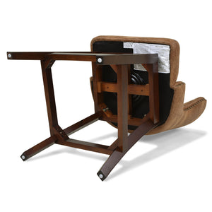 Holmes - Tufted High Back 360 Swivel Counter Height Barstool