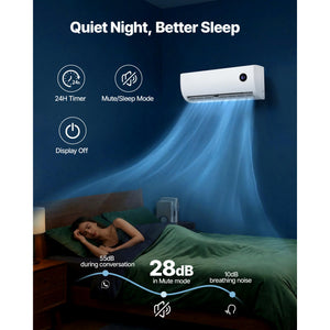 Mini Split Air Conditioner 12,000 BTU Cooling / 12,500 BTU Heating