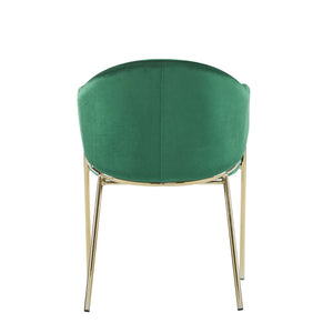 Modern Upholstered Dining Chair With Frame And