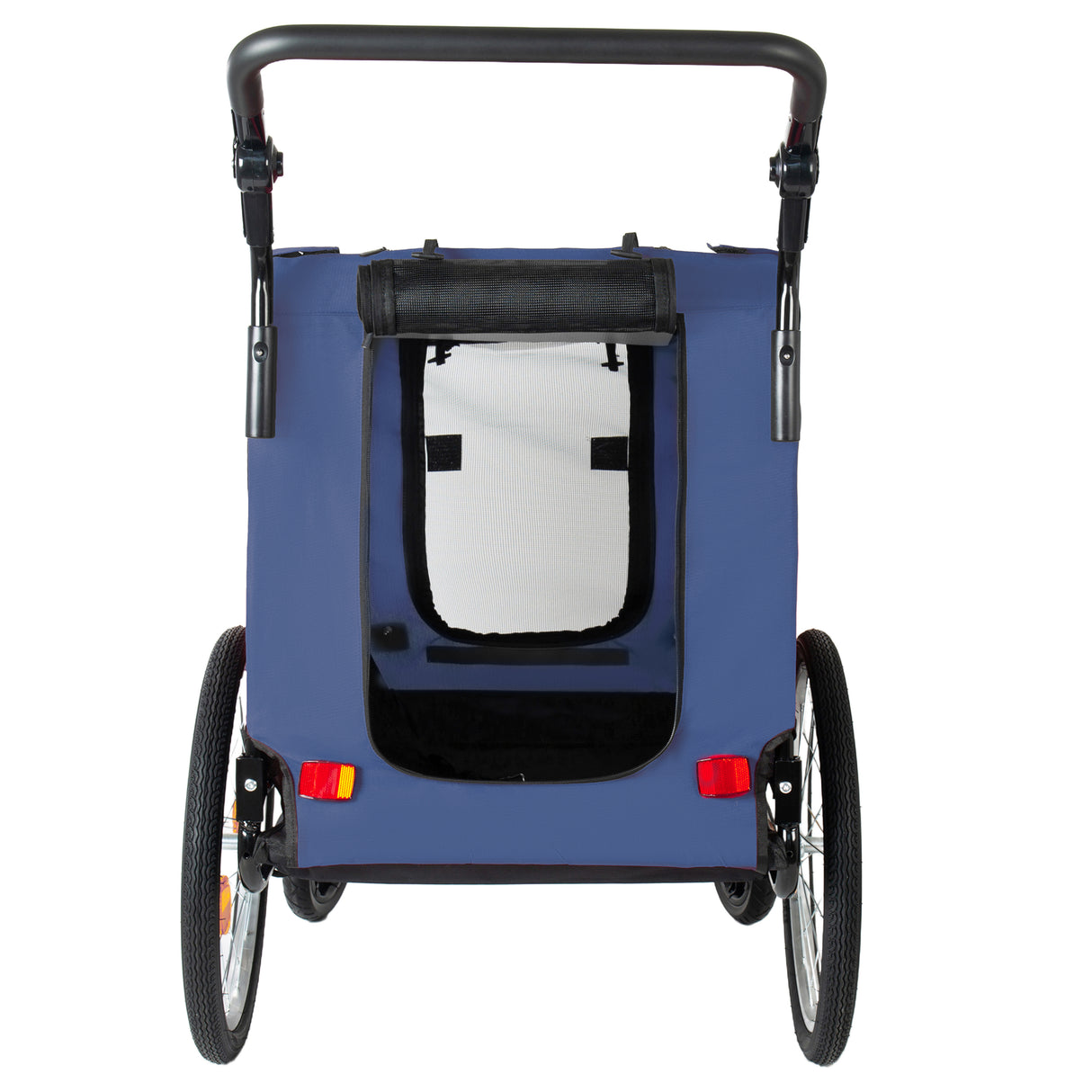 2-in-1 Bike Trailer & Pet Stroller for Dogs up to 100lbs