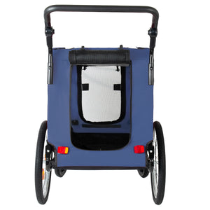 2-in-1 Bike Trailer & Pet Stroller for Dogs up to 100lbs