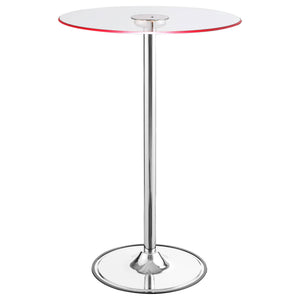 Indra - LED Bistro Table - Chrome