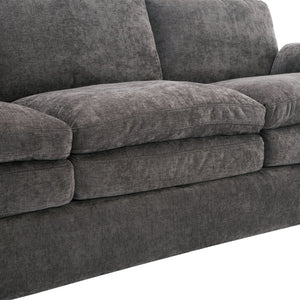 Cozy Upholstered Cushion Loveseat Sofa For Living Room