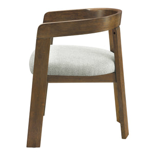 Modern Barrel Dining Chairs (Set of 2)