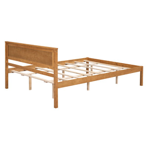Platform Bed Frame With Headboard