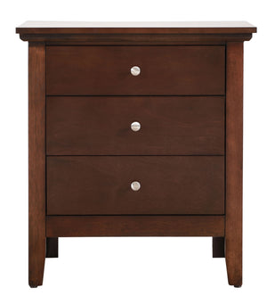 Hammond - 3 Drawer Nightstand - Cappuccino