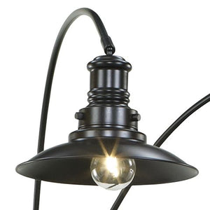 Sheriel - Metal Arc Lamp - Black - Best Buy Furniture