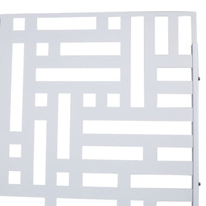 Decorative Freestanding Metal Privacy Screen For Indoor & Outdoor Use
