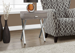 Accent Side X Table, Storage Drawer, Contemporary & Modern - Best Buy Furniture