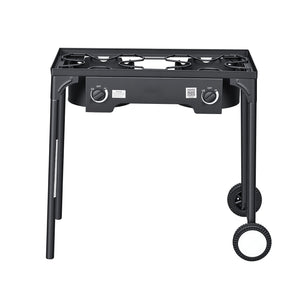 2 Burner Outdoor Propane Gas Stove, 150,000 BTU