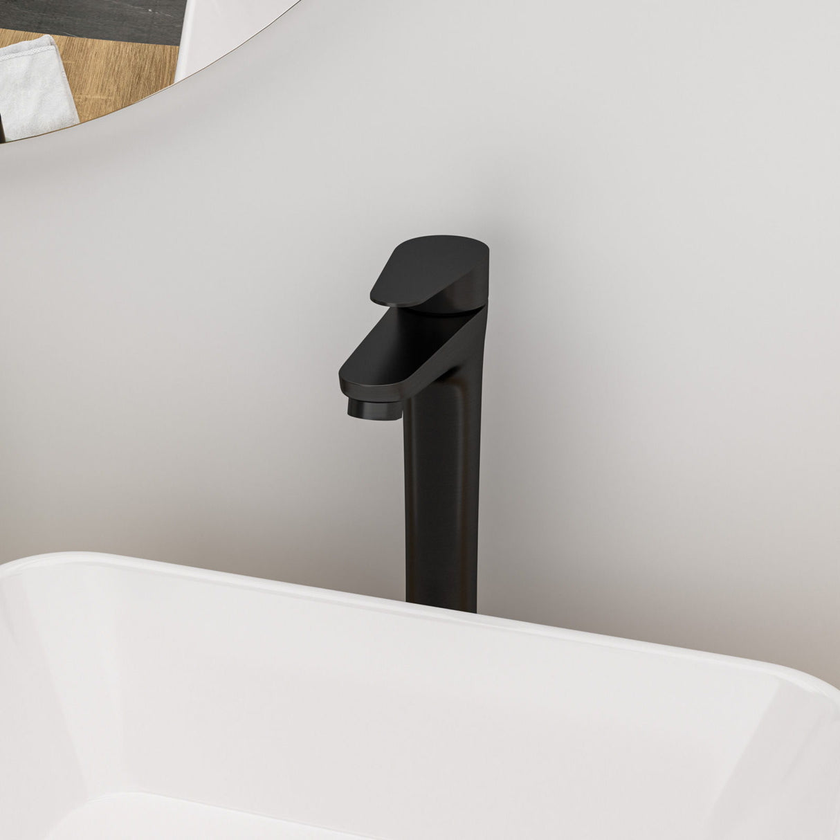 Single Handle Vessel Sink Faucet