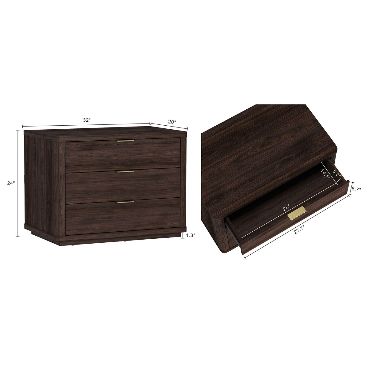 Evelyn - Nightstand