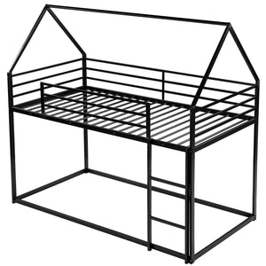 House Bunk Bed With Built In Ladder
