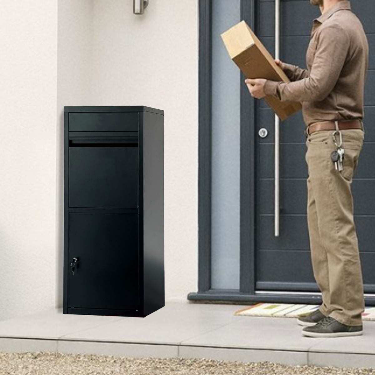 Cold-Rolled Steel Package Delivery Box