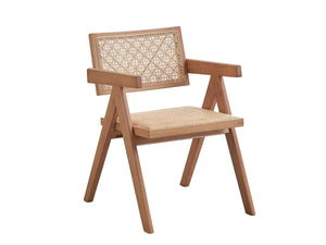 Velentina - Rattan Arm Chair (Set of 2) - Natural - Best Buy Furniture