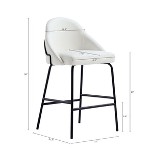Gracie - Upholstered Counter Stool