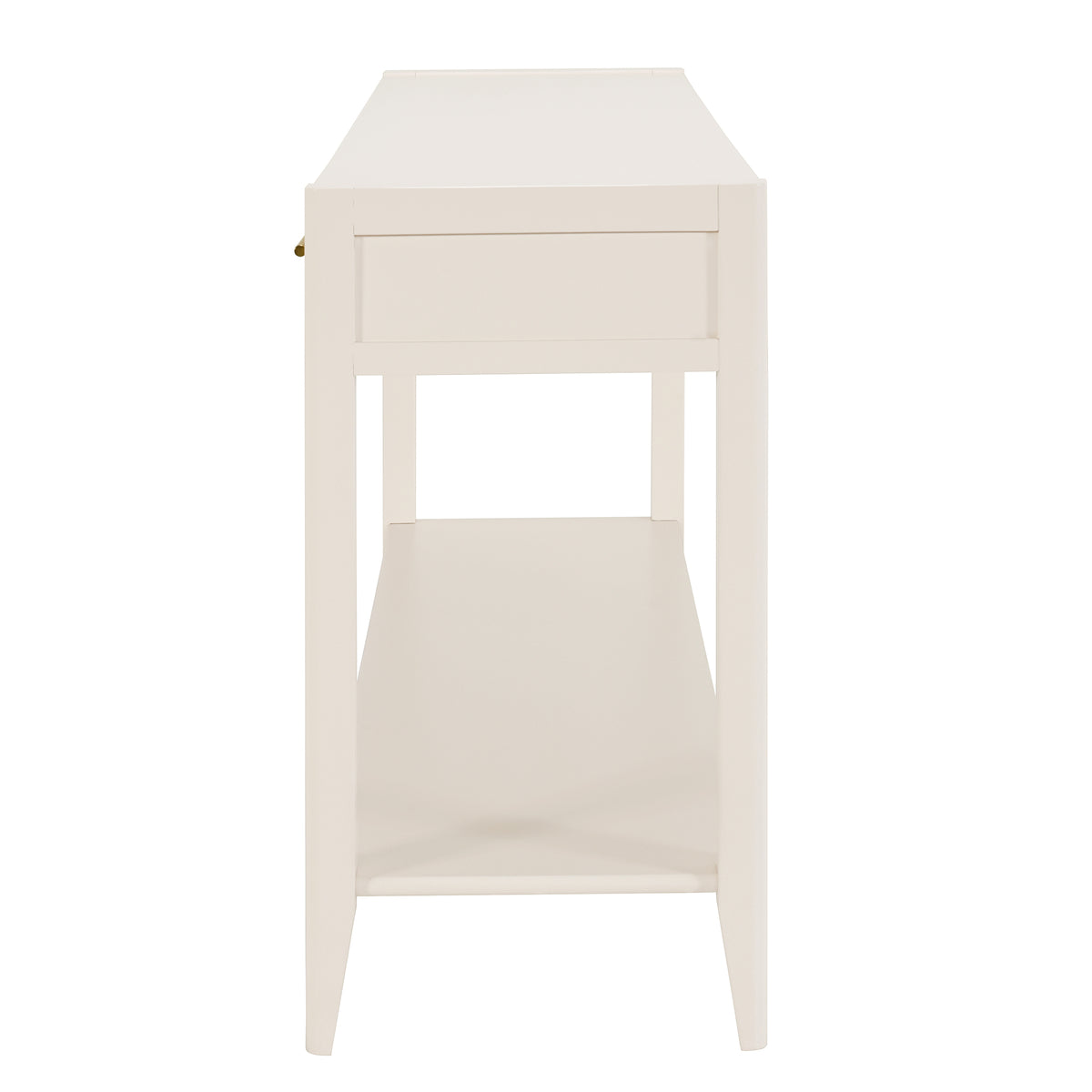 U Style 60" Painted Console Table with 3 Drawers