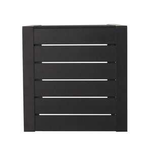 Aluminum Outdoor C - Shaped Side Table For Patio