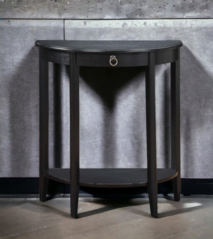 Justino II Half Moon Console Table