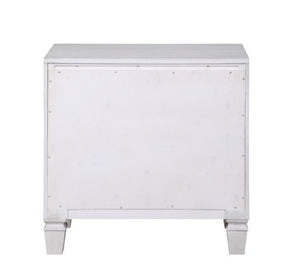 Katia - Weathered Night Stand - Gray / White - Best Buy Furniture