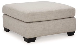Mahoney - Oversized Accent Ottoman - Best Buy Furniture