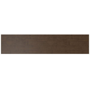 Banting - Low Wide Bookcase - Walnut Brown