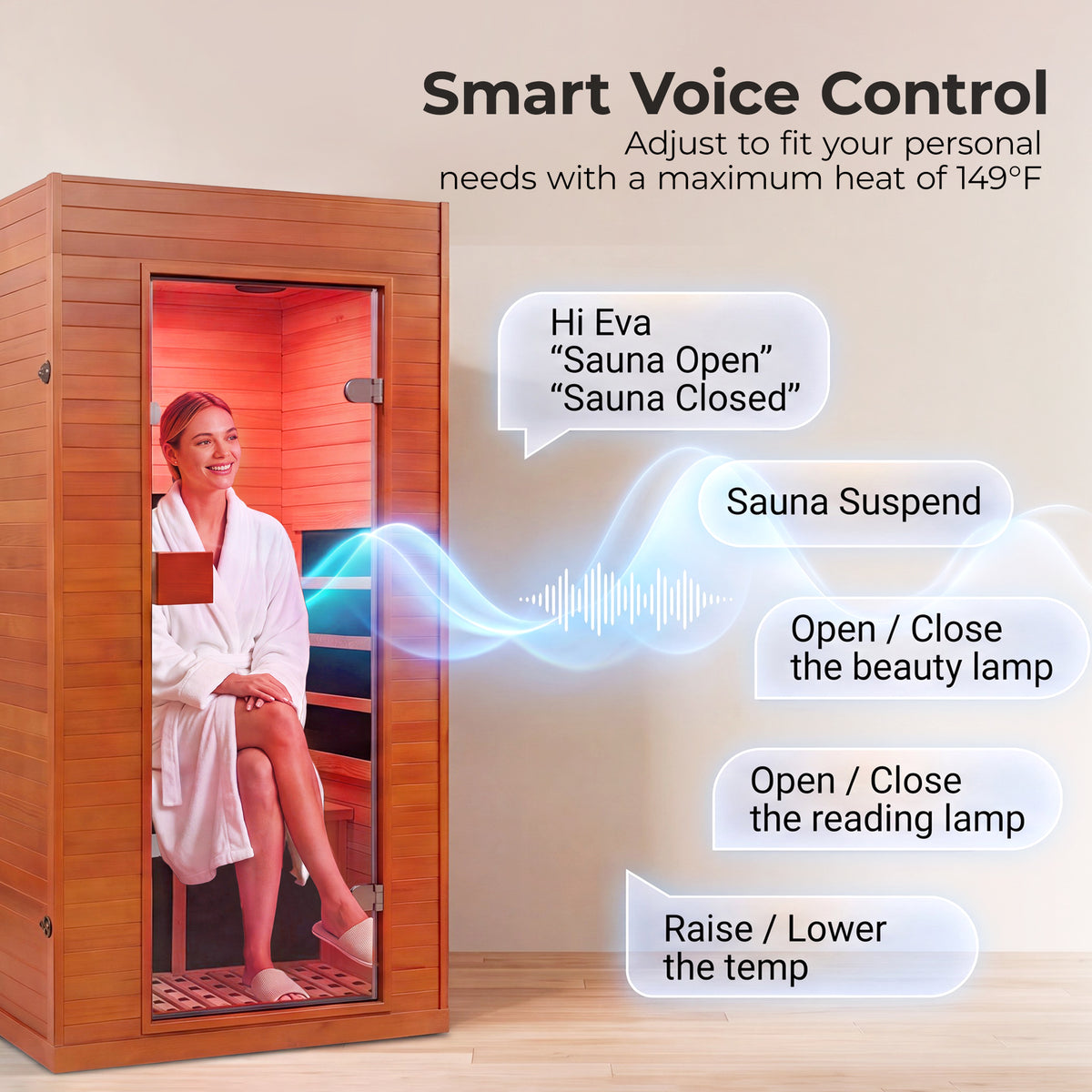 Smart Infrared Sauna for Home