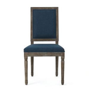 Traditional Style Dining Chair Set With Fabric Upholstery - Best Buy Furniture