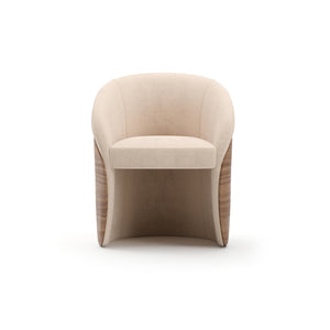 Fleur Wood Back Dining Chair