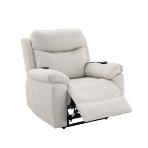 Chriki Power Motion Recliner & Lift Heating Massage Chair - Beige