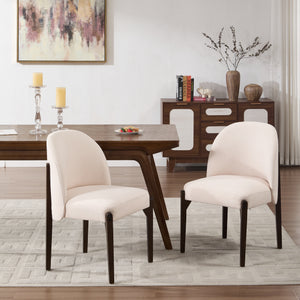 Wooden Dining Chairs Set of 2