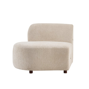 Cozelle 2-Piece Modern Curved Cloud Upholstered Boucle Sofas