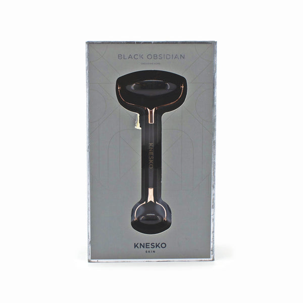 KNESKO Black Obsidian Gemstone Roller - Imperfect Box