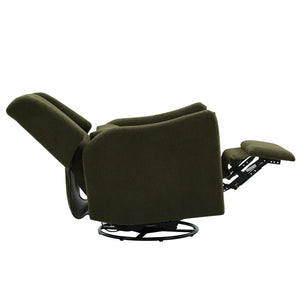 Wide Wingback Swivel Glider Rocker Recliner Chair