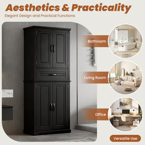 Bathroom Storage Cabinet with Multi-Functional Storage Space