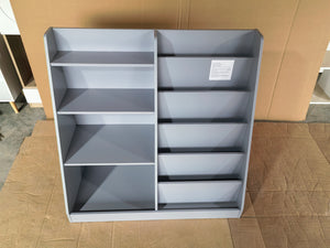Kids Bookshelf and Toy Storage Organizer
