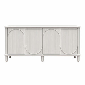 Selena Credenza Rustic White