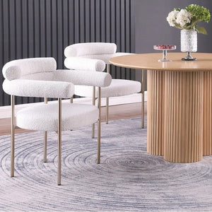 Dining Chairs With Armrests (Set of 2)