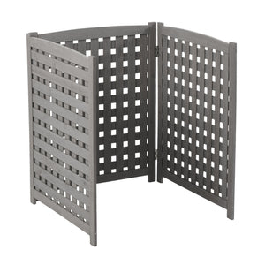 3 Panel Outdoor Air Conditioner Fence Screen