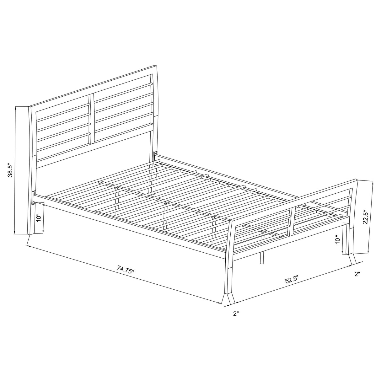 Bed With Clean Modern Design