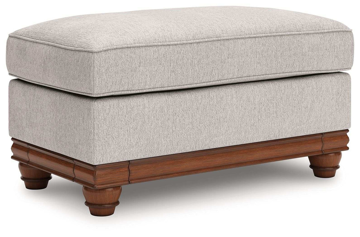 Clearbrooke - Ottoman - Sandstone - Best Buy Furniture