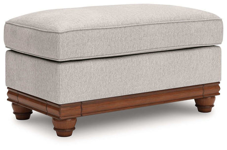 Clearbrooke - Ottoman - Sandstone - Best Buy Furniture