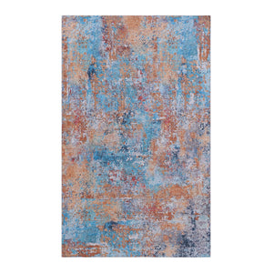 Maval - 6' X 9' Washable Area Rug - Multi