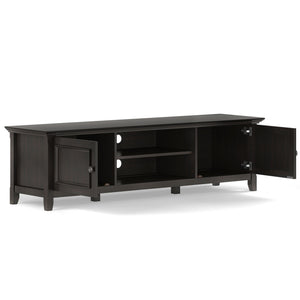 Amherst - Low TV Media Stand - Hickory Brown