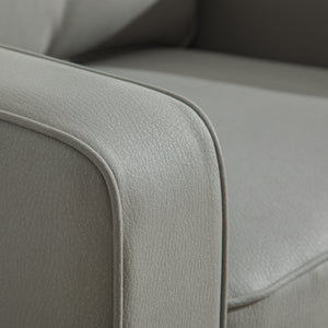 33.6''W Upholstered 360° Swivel Armchair with Hidden Storage