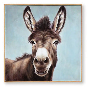 Landerton - Wall Art - Brown / Blue / White - Best Buy Furniture