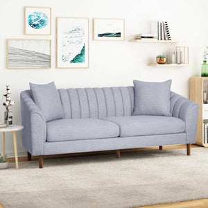 Contemporary 3 Seater Sofa With Plush Accents - Best Buy Furniture