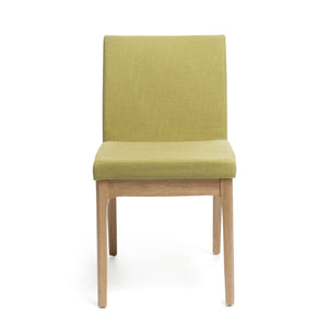Contemporary Fabric Comfort Dining Chairs (Set of 2)